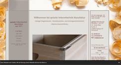 Desktop Screenshot of apisolar.de